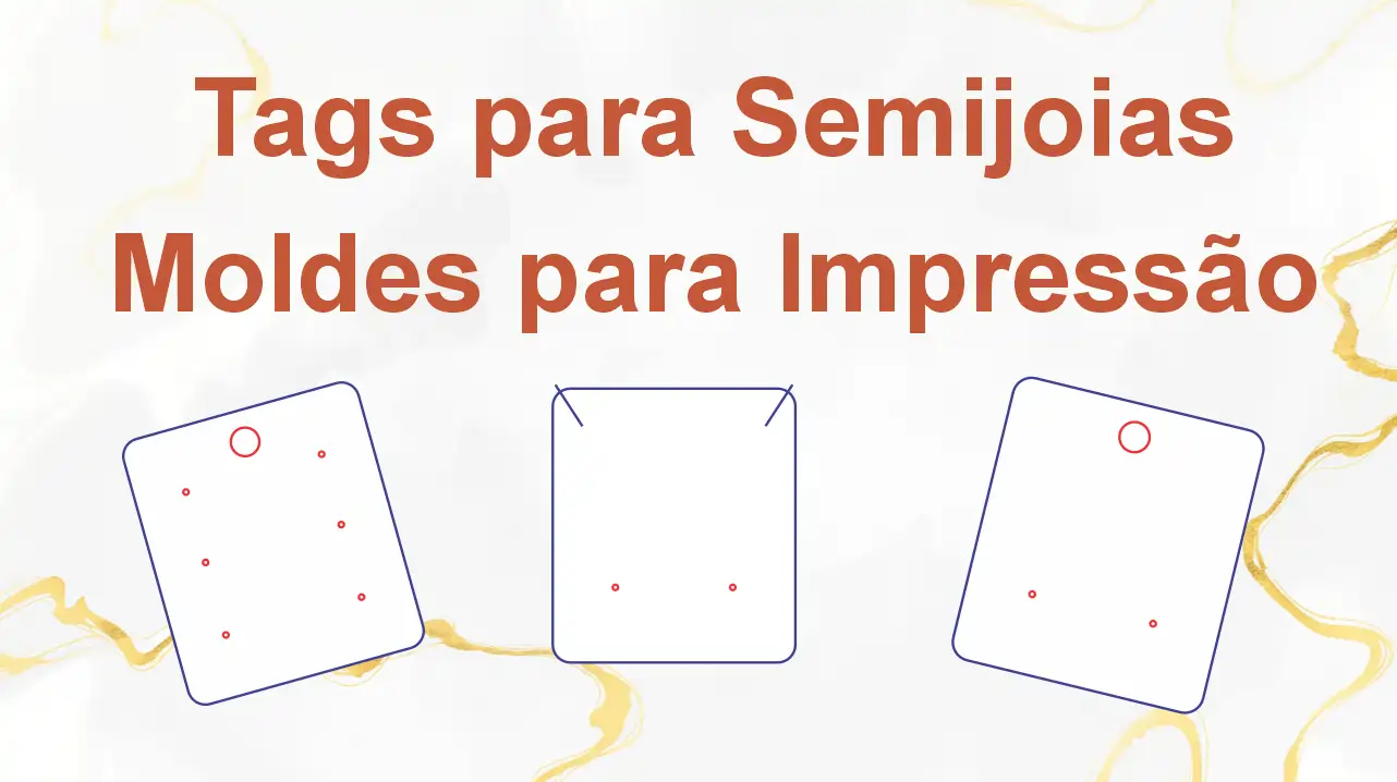 10 Modelos de Tag para Brinco para Imprimir Grátis